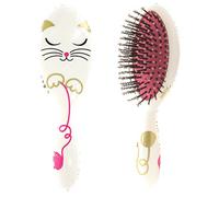 Pylones, brosse à cheveux chat blanc