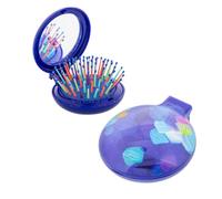 Pylones - Brosse à Cheveux Miroir 2 en 1 - Lady Retro - Blue Palette