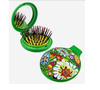 Brosse à cheveux avec miroir - Lady Retro Songe de Printemps - Pylones 10 G