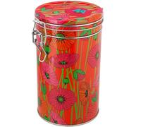 Pylones - Cantine - Boite Ronde En Metal - Coquelicots
