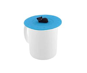 Pylones, Couvercle Pour Mug - Bienauchaud Chat coucher en silicone 10x4cm