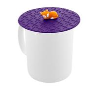 PYLONES, Couvercle Pour Mug - Bienauchaud Sleepy Fox en silicone 10x4cm