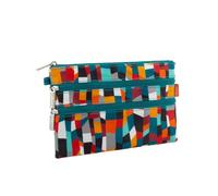 Pylones, Pochette 3 Zips - 20 x 13 x 1 cm Polyester - Acordéon