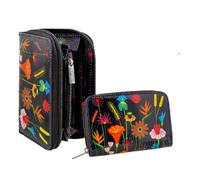 Pylones, Portefeuille Médium Voyage - Jardin Fleuri