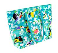 Pylones Sac cabas My Daily Bag Birds Multicolore Polyester Fermeture zippée