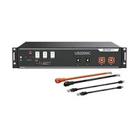 Pylontech 1 batterie LiFePO4 US2000C 2,4 kWh avec jeu de câbles de raccordement à l'onduleur