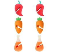 Pylorixz Ensemble de Support Anti-Déversement de Couvercle de Casserole en Silicone, Kit de Bouchons Anti-Débordement Résistant à la Chaleur, Porte-Couvercle de Casserole, Outil de Cuisine, Gadget