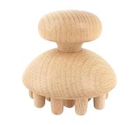 Pylorixz Outil de Massage de ThéRapie de Forme de Champignon en Bois Masseur Rouleau de Massage Anti Cellulite Fascia pour le Soulagement de la Douleur Musculaire ComplèTe Du Corps