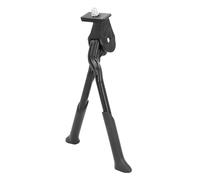 Pyltha Béquille Vélo Double Pieds, Alliage d'Aluminium, Réglable 7 Niveaux, Stabilité Optimale, Antidérapante, pour Vélo Pliant, VTT, Route