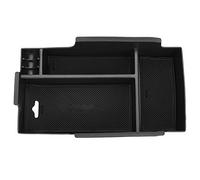 Pyltha Boîte de Rangement Console Centrale, Organisateur de Gants Noir ABS, Compatible 2012-2017 - Optimise L’espace Intérieur, Résistant et Facile à Installer