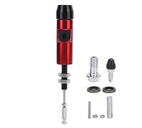 Pyltha Bombe de Maître - Cylindre Embrayage Moto, Alliage d'Aluminium, Universelle - Durable, Résistante à la Chaleur, Compatible Multi - Marques (Rouge)