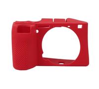 Pyltha Coque Protection Caméra Silicone Souple Antichoc A6700, Anti - Rayures, Précision Ergonomique - Protection Renforcée, Antidérapante, Usage Quotidien (Rouge)
