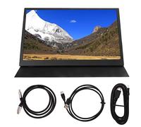 Pyltha Écran Portable 15,6 Pouces, Moniteur FHD IPS Ultra - Mince, 1080P HDR, Double Entrée Type - C & HDMI - Multitâche Efficace, Son Stéréo Quadruple Haut - Parleurs