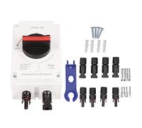 Pyltha Isolateur DC Sectionneur Photovoltaïque 4P 1200V 32A, Interrupteur Étanche IP66 pour Système Solaire - Isolation Puissante, Matériau PC Ignifuge, Usage Camping - Car et Solaire (Amélioré)