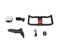 Pyltha Kit Vidéo Smartphone Multisupport, Trépied Aluminium, Micro Anti - Bruit, Éclairage Ajustable 3 Niveaux - Polyvalent Vlogging, Enregistrement, Streaming