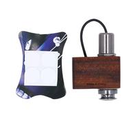 Pyltha Micro Piezo Guitare à Coller, Capteur Bois Nanmu et Métal 2mm, Son HiFi Clair et Sans Distorsion - Installation Facile, Compatible Guitare et Instruments à Cordes
