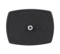 Pyltha Plateau de Fixation Rapide V Mount, Mini Portable ABS Plastique, 35x35mm, Léger et Antidérapant - Installation Facile, Compatible Caméra Bayonnette, Usage Polyvalent