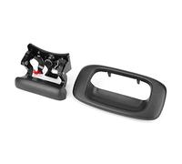 Pyltha Poignée De Hayon Arrière Avec Cadre, Kit En ABS Noir, Remplacement Durable - Installation Facile, Compatible Silverado Sierra 1999-2007