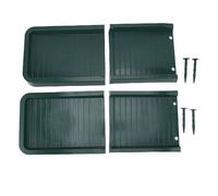 Pyltha Rallonge de Descente de Gouttière, Bloc d'Éclaboussures, 60 cm - Protection Fondation, Matériau PP Résistant aux Intempéries, Maison et Jardin (Verte)