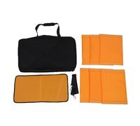 Pyltha Sac de Transport DJ Controller, Sacoche Rembourrée en Toile, 55.9x17.8x29.2cm - Protection Renforcée, Poches Multiples, Confort de Port pour DJ Professionnels