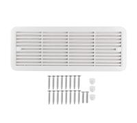 Pyltha Ventilateur 12V Double Flux, Montage Latéral, Blanc - Évacuation et Admission D’Air Rapide, Silence et Économie D’Énergie, Idéal Camping - Car/Bateau