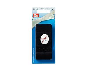 Pym - Prym Bra Extender Black (40 mm, 3 x 3) Crochets - 1 unité
