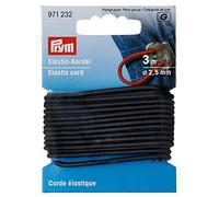 Prym Elastic Cord, 60% Ed 40% PES, Grey, Ø 2,5 mm | 3 m