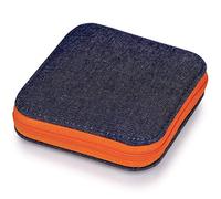 Pym - Prym Kit de couture dans le boîtier en denim avec zip orange - 1 unité
