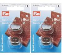 Pym - Prym Magnetic Silver (19 mm) Snap - 1 unité (Lot de 2)