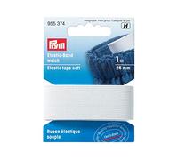 Pym - Prym Soft White (25 mm, 1m) Ruban élastique - 1 unité