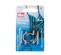 Pym - Pym en Boucle en Acier Argent (25 mm) Bikini et Fermoir à Ceinture - 1 unité
