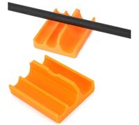 PYMUST 1 pièce Support de Balance pour flèches de tir à l'arc en Plastique PLA, Outil de détection du Centre de gravité de la Tige, pour tir Sportif, Chasse, Pratique de Cible et Tests (Orange)