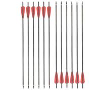 PYMUST Archery Launching Orbital Bow Shooting Arrow Track Launcher Pure Carbon pour la Chasse en Plein air, l'entraînement au tir à l'arc et comme Outil auxiliaire (6 Flèche)