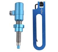 PYMUST Ensemble Repose-flèche et Amortisseur de flèche Assortis, Accessoires de réglage pour Arc recurve, kit Complet avec matériel d’Installation (Bleu 2)