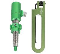 PYMUST Ensemble Repose-flèche et Amortisseur de flèche Assortis, Accessoires de réglage pour Arc recurve, kit Complet avec matériel d’Installation (Vert)
