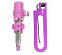 PYMUST Ensemble Repose-flèche et Amortisseur de flèche Assortis, Accessoires de réglage pour Arc recurve, kit Complet avec matériel d’Installation (Violet 2)
