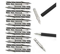 PYMUST Lot de 12 Pointes de Chasse pour tir à l'arc, 100 Grains - Pointes d'insertion de 6,2 mm pour la Chasse et Le tir à la Cible