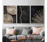 PYNVDD Toile poster, Art mural abstrait moderne minimaliste, Ensemble de posters bohèmes Décoration murale géométrique - Pas de cadre (Image-5, 70x100cm*3)..