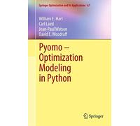 Pyomo - Optimization Modeling in Python