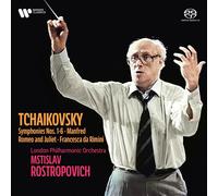 Tchaïkovski: Symphonies 1-6, Manfred, Francesca Da Rimini, Romeo and Juliet (Sacd Hybrid)