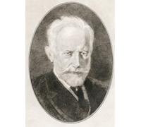 Pyotr Ilyich Tchaikovsky 1840-1893 également connu sous le nom de Peter Ilitch Tchaïkovsky Compositeur russe de l'époque romantique Illustration de Gordon Ross artiste et illustrateur américain (1873