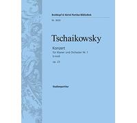 Pyotr ilyich tchaikovsky : concerto piano et orch. n 1 op.23 si min. - conducteur poche