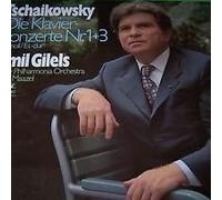 Pyotr Ilyich Tchaikovsky , New Philharmonia Orchestra , Lorin Maazel , Emil Gilels - Die Klavierkonzerte Nr. 1 + 3 B-Moll / Es-Dur - Eurodisc - 87 240 MK