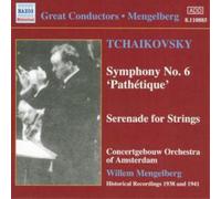 Pyotr Il'yich Tchaikovsky Symphony No. 6, Serenade for Strings (Mengelberg) (CD)