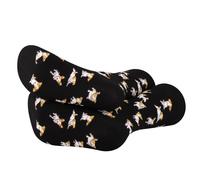 PYOUL 1 paire de chaussettes Jack Russell Terrier Cadeau pour les amoureux des chiens Jack Russell Terrier, Jack Russell Terrier 1p, Taille unique