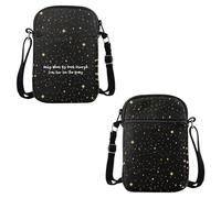 PYOUL Resist Gift Only When Its Dark Enough Can You See The Stars Sac à bandoulière pour femme, See the Stars Cb