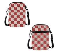 PYOUL Sac à bandoulière motif cerise pour amoureux des fruits, Cerise Design CB