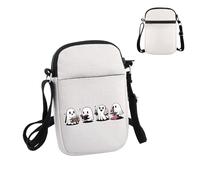 PYOUL Sac à bandoulière pour professeur de science, cadeau d'Halloween, fantôme, chimie, sac de voyage, cadeau de laboratoire, cadeau de doctorat, cadeau de remise de diplôme, Ghost Chemistry Cb