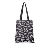 PYOUL Sac fourre-tout amusant pour amoureux des blaireaux, Sac fourre-tout blaireaux, medium