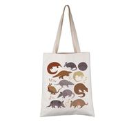 PYOUL Sac fourre-tout Armadillos et Pangolins pour amoureux des pangolins Sac à main pour amoureux des animaux, Armadillos et Pangolins T, medium